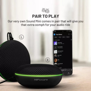 HIFUTURE φορητό ηχείο SOUNDMINI, Bluetooth 5.0, 5W, TWS, LED, μαύρο | eLabstore.gr HIFUTURE φορητό ηχείο SOUNDMINI, Bluetooth 5.0, 5W, TWS, LED, μαύρο | Εικόνα & Ήχος | elabstore.gr