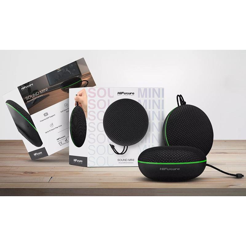 HIFUTURE φορητό ηχείο SOUNDMINI, Bluetooth 5.0, 5W, TWS, LED, μαύρο | eLabstore.gr HIFUTURE φορητό ηχείο SOUNDMINI, Bluetooth 5.0, 5W, TWS, LED, μαύρο | Εικόνα & Ήχος | elabstore.gr