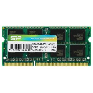 SILICON POWER Μνήμη RAM DDR3 SODimm, 8GB, 1600MHz, CL11 | PC & Αναβάθμιση | elabstore.gr