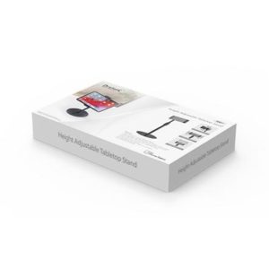 BRATECK βάση για smartphone & tablet TBS01-1, ρυθμιζόμενη, μαύρη | Αξεσουάρ κινητών | elabstore.gr