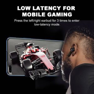 SADES gaming earphones Wings 100 με θήκη φόρτισης, True Wireless, μαύρα | Αξεσουάρ κινητών | elabstore.gr