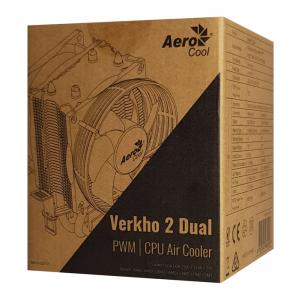 AEROCOOL ψύκτρα VERKHO-2-DUAL, 2x fan, 2300rpm, 27dBA, 59.6CFM | eLabstore.gr