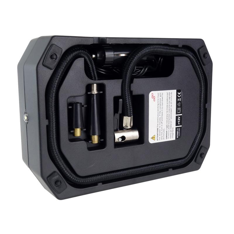 AMIO συμπιεστής αέρος αυτοκινήτου 02384, με LED, 12V, 150PSI/10bar | eLabstore.gr AMIO συμπιεστής αέρος αυτοκινήτου 02384, με LED, 12V, 150PSI/10bar | Gadgets - Αξεσουάρ | elabstore.gr