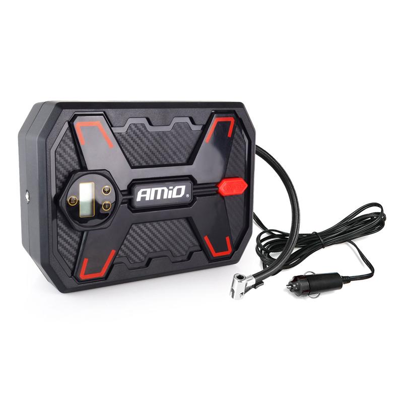 AMIO συμπιεστής αέρος αυτοκινήτου 02384, με LED, 12V, 150PSI/10bar | eLabstore.gr AMIO συμπιεστής αέρος αυτοκινήτου 02384, με LED, 12V, 150PSI/10bar | Gadgets - Αξεσουάρ | elabstore.gr
