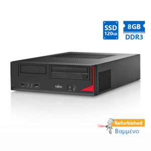 Fujitsu E420 SFF i5-4590/8GB DDR3/120GB SSD/DVD/8P Grade A+ Refurbished PC | Refurbished | elabstore.gr