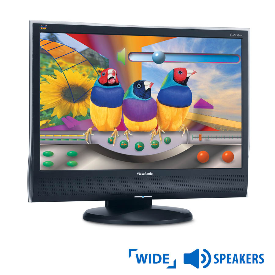 Used Monitor VG2230wm TFT/ Viewsonic/ 22/ 1680x1050/ Wide/ Black/ w/ Speakers/ Grade B/ VGA & DVI-D | eLabstore.gr Used Monitor VG2230wm TFT/Viewsonic/22/1680x1050/Wide/Black/w/Speakers/Grade B/VGA & DVI-D | Refurbished | elabstore.gr