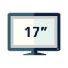 Used Monitor (A-)TFT/HP/17" Black or Silver/VGA | Refurbished | elabstore.gr