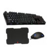 Varr Gaming Set 3in1 LED backlight Keyboard/RGB Mouse/Mousepad VSETKMP01 | Gaming | elabstore.gr