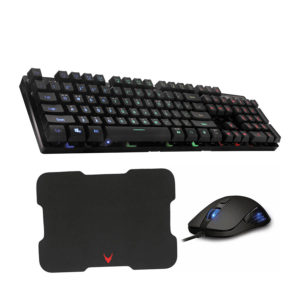 Varr Gaming Set 3in1 LED backlight Keyboard/RGB Mouse/Mousepad VSETKMP01 | Gaming | elabstore.gr