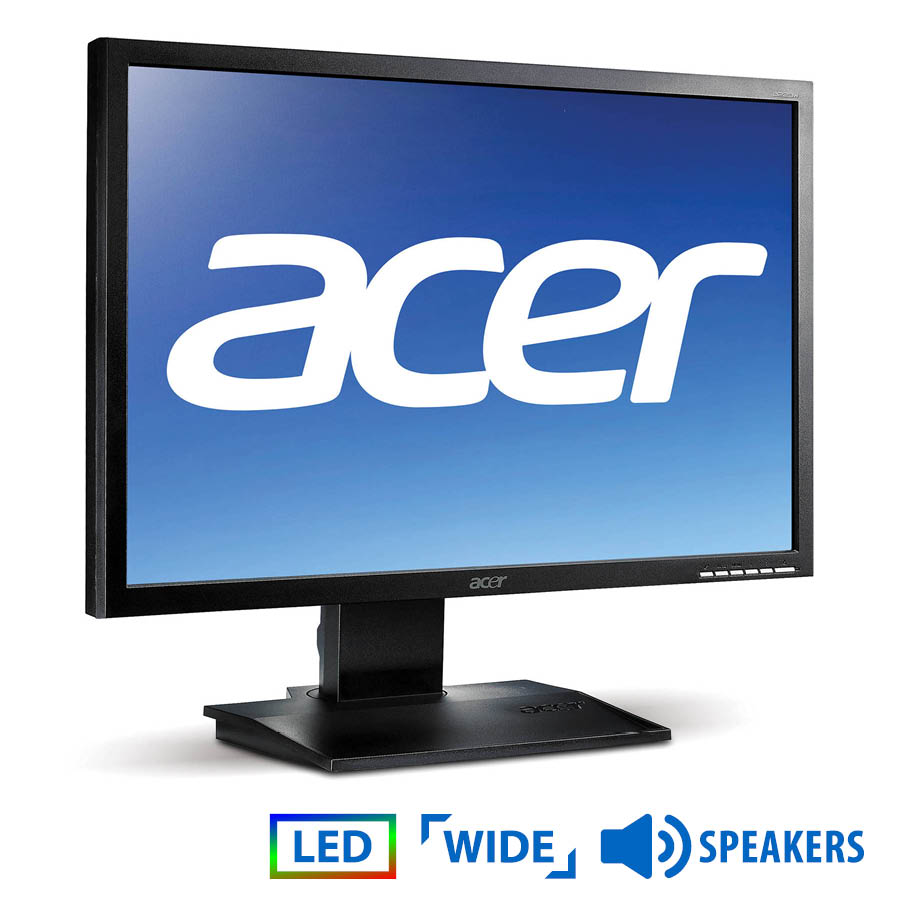 Used Monitor B223WL LED/ ACER/ 22"/ 1680x1050/ Wide/ Black/ w/ Speakers/ D-SUB & DVI-D | eLabstore.gr Used Monitor B223WL LED/ACER/22"/1680x1050/Wide/Black/w/Speakers/D-SUB & DVI-D | Refurbished | elabstore.gr