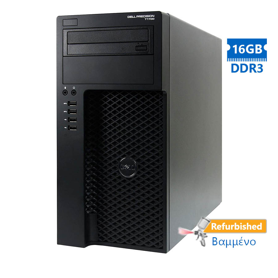 Dell T1700 Tower i5-4570/ 16GB DDR3/ 1TB/ Nvidia 2GB/ DVD-RW/ 7P Grade A+ Workstation Refurbished PC | eLabstore.gr Dell T1700 Tower i5-4570/16GB DDR3/1TB/Nvidia 2GB/DVD-RW/7P Grade A+ Workstation Refurbished PC | Refurbished | elabstore.gr