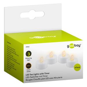 GOOBAY σετ LED φωτιστικά κεριά 49868, 3000K, με χρονοδιακόπτη, 4τμχ | eLabstore.gr GOOBAY σετ LED φωτιστικά κεριά 49868, 3000K, με χρονοδιακόπτη, 4τμχ | Οικιακές & Προσωπικές Συσκευές | elabstore.gr