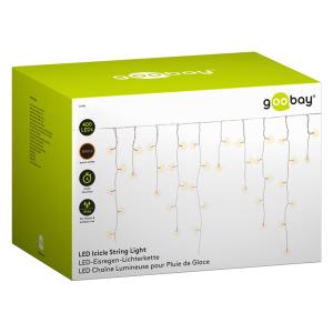 GOOBAY LED λαμπάκια κουρτίνα 57940, 3000K, 15m, IP44, 400 LEDs | Οικιακές & Προσωπικές Συσκευές | elabstore.gr