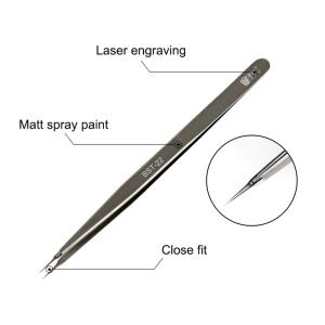 BEST τσιμπίδα BST-22, ανοξείδωτη, 140mm, ίσια | eLabstore.gr BEST τσιμπίδα BST-22, ανοξείδωτη, 140mm, ίσια | Εργαλεία | elabstore.gr