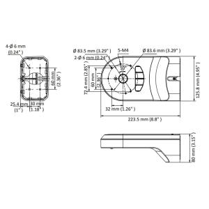 HIKVISION βάση κάμερας DS-1294ZJ-PT, μεταλλική/πλαστική, λευκή | eLabstore.gr HIKVISION βάση κάμερας DS-1294ZJ-PT, μεταλλική/πλαστική, λευκή | Κλειστό Κύκλωμα CCTV | elabstore.gr