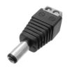 FOLKSAFE βύσμα τροφοδοσίας DC αρσενικό DCMC, 5.5x2.1mm, σε κλέμα, 5τμχ | Κλειστό Κύκλωμα CCTV | elabstore.gr