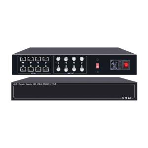 FOLKSAFE video and power receiver hub FS-HD4608VPS12, 8 channel | Κλειστό Κύκλωμα CCTV | elabstore.gr