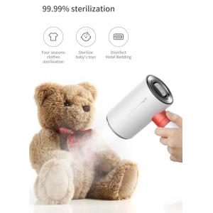 DEERMA ατμοκαθαριστής ρούχων χειρός HS200, 1000W, 110ml, λευκός | Οικιακές & Προσωπικές Συσκευές | elabstore.gr