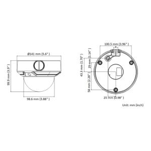 HIKVISION IP κάμερα HiWatch HWI-D640H-Z, POE, 2.8-12mm, 4MP, IP67 & IK10 | Κλειστό Κύκλωμα CCTV | elabstore.gr