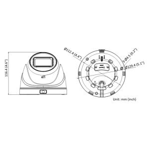HIKVISION IP κάμερα HiWatch HWI-T641H-Z, POE, 2.8-12mm, 4MP, IP67 | Κλειστό Κύκλωμα CCTV | elabstore.gr