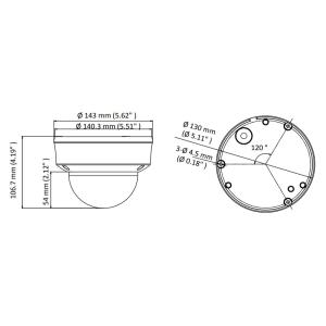 HIKVISION υβριδική κάμερα HiWatch HWT-D323-Z, 2.7-13.5mm 2MP, IP66, IK10 | Κλειστό Κύκλωμα CCTV | elabstore.gr