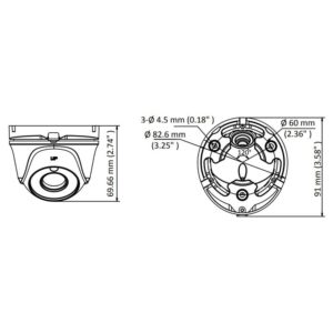 HIKVISION υβριδική κάμερα HiWatch HWT-T120-M, 2.8mm, 2MP, IP66 | Κλειστό Κύκλωμα CCTV | elabstore.gr