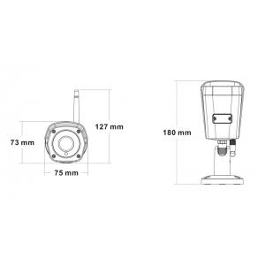 LONGSE IP κάμερα LBF30FK500W, WiFi, 2.8mm, 1/2.5" CMOS, 5MP, IP67 | Κλειστό Κύκλωμα CCTV | elabstore.gr