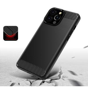 POWERTECH Θήκη Carbon MOB-1656 για iPhone 13 Pro Max, μαύρη | Αξεσουάρ κινητών | elabstore.gr