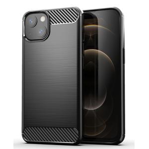 POWERTECH Θήκη Carbon MOB-1659 για iPhone 13 mini, μαύρη | Αξεσουάρ κινητών | elabstore.gr