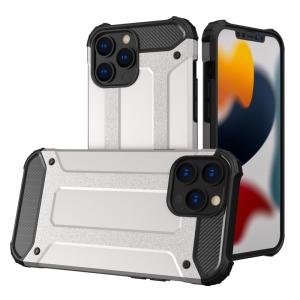 POWERTECH Θήκη Hybrid Armor MOB-1660 για iPhone 13 Pro Max, γκρι | Αξεσουάρ κινητών | elabstore.gr
