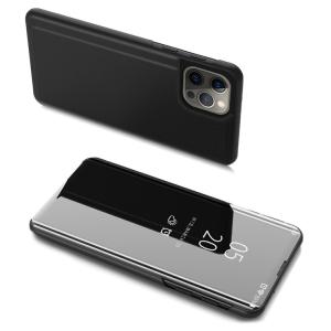 POWERTECH θήκη Clear View MOB-1664 για iPhone 13/13 Pro, μαύρη | Αξεσουάρ κινητών | elabstore.gr