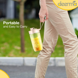DEERMA φορητός αποχυμωτής NU05, με μπαταρία 1500mAh, 400ml, ροζ | Οικιακές & Προσωπικές Συσκευές | elabstore.gr
