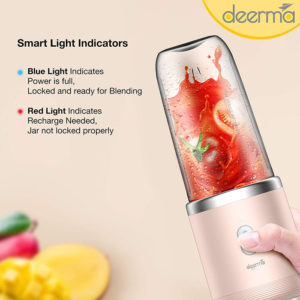 DEERMA φορητός αποχυμωτής NU05, με μπαταρία 1500mAh, 400ml, ροζ | Οικιακές & Προσωπικές Συσκευές | elabstore.gr