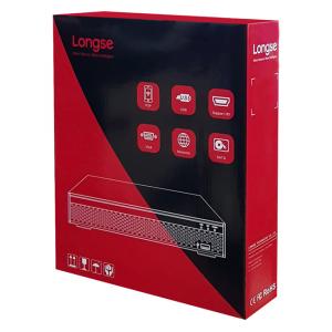 LONGSE NVR υβριδικό καταγραφικό NVR3008DP, H.265/H.264, 8 κανάλια POE | Κλειστό Κύκλωμα CCTV | elabstore.gr