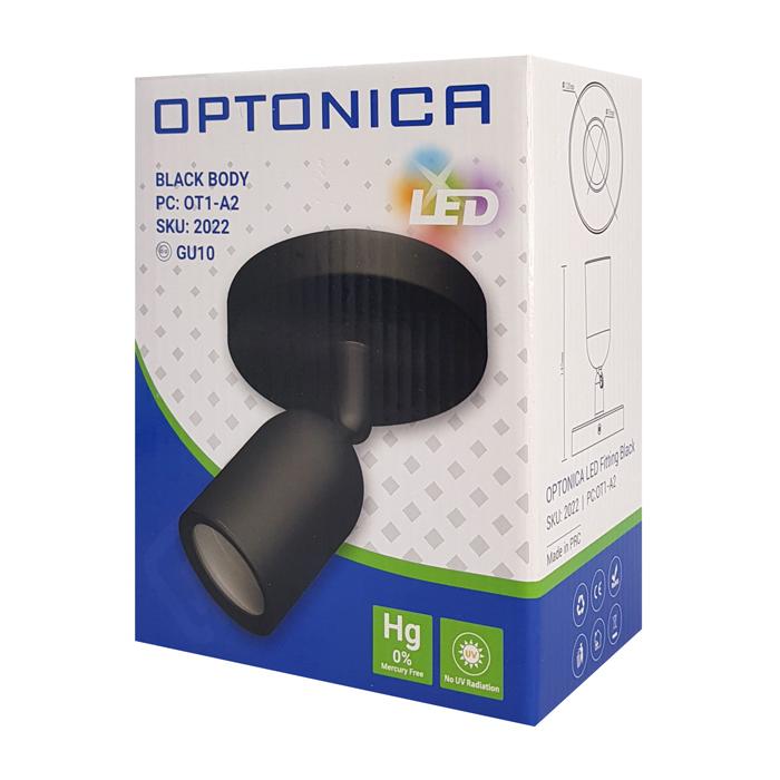 OPTONICA φωτιστικό spot 2022, για λάμπα GU10, πλαστικό, IP20, μαύρο | eLabstore.gr OPTONICA φωτιστικό spot 2022, για λάμπα GU10, πλαστικό, IP20, μαύρο | Φωτισμός | elabstore.gr