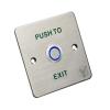 YLI ELECTRONIC χωνευτό μπουτόν PBK-814C με LED, 86 x 86mm, 3Α, ασημί | Access Control | elabstore.gr
