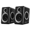 POWERTECH ηχεία Premium sound PT-972, 2x 3W RMS, 3.5mm, μαύρα | Συνοδευτικά PC | elabstore.gr
