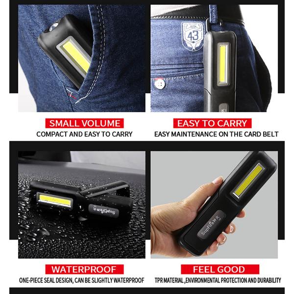 SUPFIRE φακός εργασίας G6 με εμπρόσθιο & πλαϊνό LED, CREE XPE LED & COB | eLabstore.gr SUPFIRE φακός εργασίας G6 με εμπρόσθιο & πλαϊνό LED, CREE XPE LED & COB | Φωτισμός | elabstore.gr