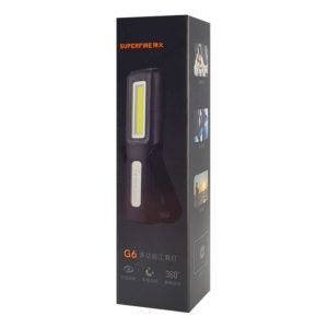 SUPFIRE φακός εργασίας G6 με εμπρόσθιο & πλαϊνό LED, CREE XPE LED & COB | eLabstore.gr SUPFIRE φακός εργασίας G6 με εμπρόσθιο & πλαϊνό LED, CREE XPE LED & COB | Φωτισμός | elabstore.gr