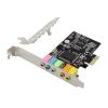 POWERTECH κάρτα επέκτασης PCIe σε 6x channel audio ST17, CM8738 | PC & Αναβάθμιση | elabstore.gr