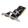 POWERTECH κάρτα επέκτασης PCI σε 2x serial ST320, WHC351Q | PC & Αναβάθμιση | elabstore.gr