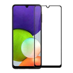 POWERTECH tempered glass 9H 5D TGC-0526 για Samsung Galaxy A22, μαύρο | Αξεσουάρ κινητών | elabstore.gr