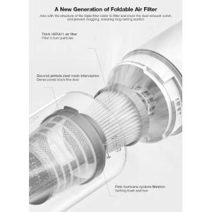 DEERMA φορητή ηλεκτρική σκούπα VC01, 125W, 0.6L, 80dB, 8.5kPa, λευκή | Οικιακές & Προσωπικές Συσκευές | elabstore.gr
