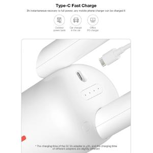 DEERMA φορητή ηλεκτρική σκούπα VC01, 125W, 0.6L, 80dB, 8.5kPa, λευκή | Οικιακές & Προσωπικές Συσκευές | elabstore.gr