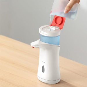 DEERMA αυτόματος διανεμητής κρεμοσάπουνου XS100, 250ml, λευκός | Οικιακές & Προσωπικές Συσκευές | elabstore.gr