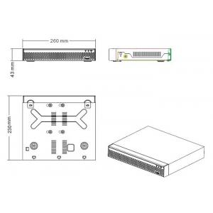 LONGSE XVR υβριδικό καταγραφικό XVRT3004D, H.265/H.264, 4 κανάλια | Κλειστό Κύκλωμα CCTV | elabstore.gr