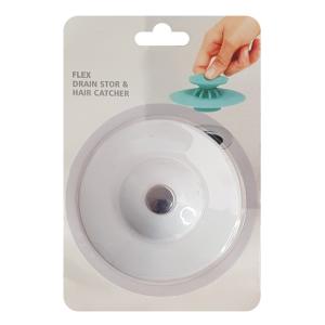 Τάπα σιφωνιού Flex Drain Stop με συκρατητή τριχών, σιλικόνη, mix color | Οικιακές & Προσωπικές Συσκευές | elabstore.gr