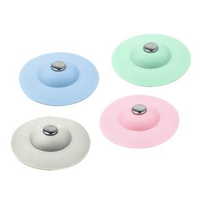 Τάπα σιφωνιού Flex Drain Stop με συκρατητή τριχών, σιλικόνη, mix color | Οικιακές & Προσωπικές Συσκευές | elabstore.gr