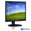 Used Monitor 19B TFT/Philips/19"/1280x1024/Silver/Black/w/Speakers/D-SUB & DVI-D | Refurbished | elabstore.gr