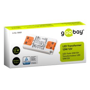 GOOBAY μετασχηματιστής LED 30001, 12V, 12W, IP20 | Φωτισμός | elabstore.gr